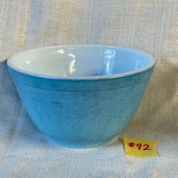 Vintage Blue PYREX 401 Mixing Bowl 1 1/2 Pint