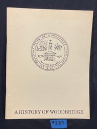 Woodbridge, Connecticut 1976 Vintage History Booklet