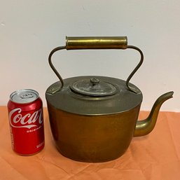 Vintage Brass Teapot, Tea Kettle  - India