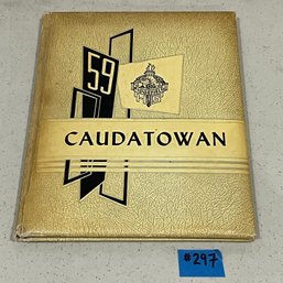1959 'Caudatowan' Yearbook - Ridgefield, Connecticut