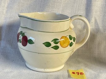 Royal Adams 'Titian Ware' Small Pitcher, Creamer VINTAGE Ceramic