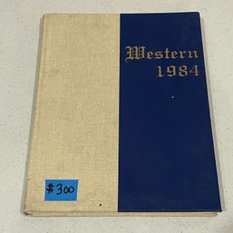 1984 Western Connecticut State University Yearbook