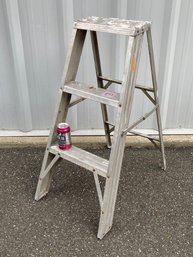 34' Aluminum Folding Step Ladder