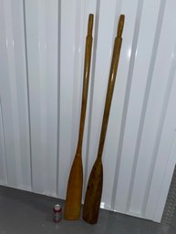 Pair Of Antique Boat Oars - Lake House, Cabin Decor