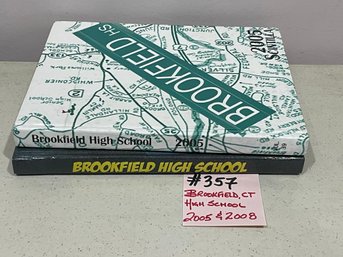 (2) Brookfield, CT High School Yearbooks 2005 & 2008