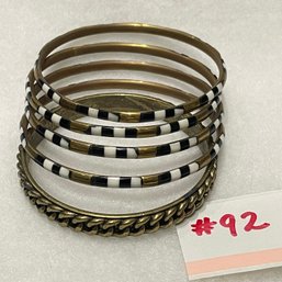 Set Of 5 Bangle Bracelets