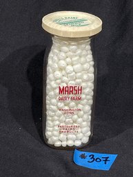 Marsh Dairy Farm - Washington, Connecticut Vintage Milk Bottle