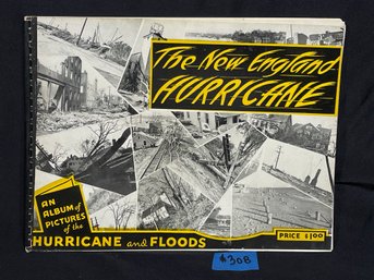 1938 'The New England Hurricane' Flood Disaster Picture Book