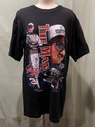 Dale Earnhardt 'The Man' NASCAR Graphic T-Shirt, Medium