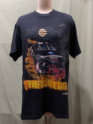 1995 Dale Earnhardt 'Profile Of A Legend' NASCAR Vintage T-Shirt, Medium