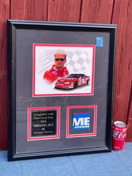 Dale Earnhardt Jr. Race Used Sheet Metal Frame NASCAR