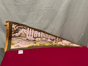 Washington D.C. Vintage Felt Pennant