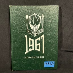 1967 New Milford, Connecticut Yearbook 'Schaghticoke'