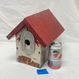 Vintage Hand Painted Birdhouse #5