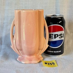 Pink McCoy Vintage Art Pottery Vase - Art Deco