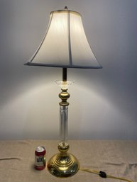 Beautiful Waterford Table Lamp - Stiffel Shade