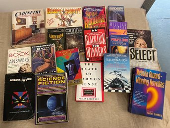 Vintage Book Lot #3 Mixed Genres Including Science Fiction, SciFi