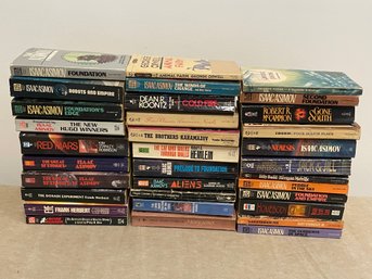 Lot #6 Vintage Science Fiction Paperback Books