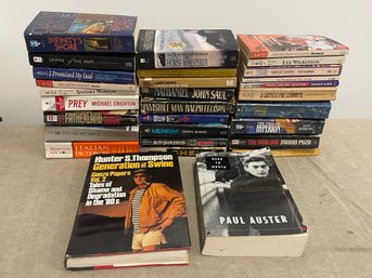 Lot #8 Vintage Books Including Hunter S. Thompson