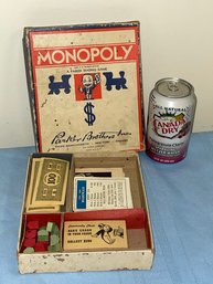 Antique/Vintage MONOPOLY Game