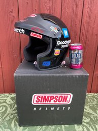 Simpson GM Goodwrench NASCAR Racing Helmet 7 1/8