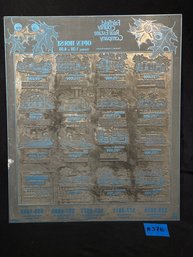 Fairfield County Real Estate Newspaper Printing Plate