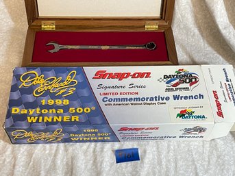 Snap-On Dale Earnhardt Commemorative Wrench - 1998 Daytona 500 Winner NASCAR