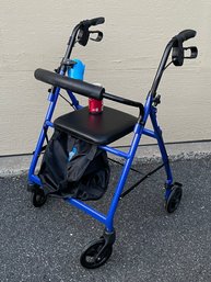 Rollator Rolling Walker With Seat