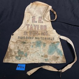 H.H. Taylor & Son Building Materials (New Milford, CT) Carpenter Apron
