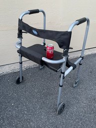 Invacare 'Walklite' Walker With Seat