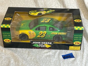 John Deere #23 Chad Little NASCAR 1:24 Scale Diecast Car