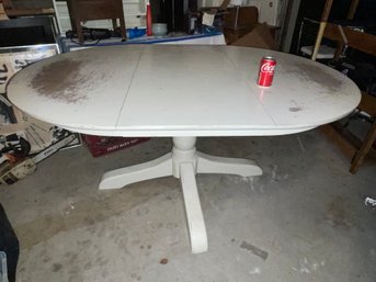 Large White Dining Room Table That Needs Some Love