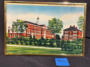 Danbury, CT State Teachers College - Enlarged Postcard Print Frame
