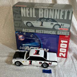 Neil Bonnett #1 B&H Motors 1964 Chevelle NASCAR 1:24 Diecast Stock Car