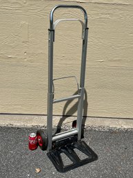 Lightweight Aluminum Folding Handcart, Hand Truck - Great For The Flea Market, Travel