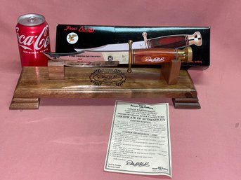 Dale Earnhardt Bowie Knife NASCAR Frost Cutlery - Limited Edition
