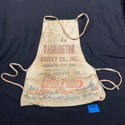 Washington Supply Co. Carpenter Nail Apron - Vintage Washington Depot, CT