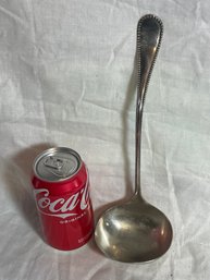 Large Silverplate Serving Ladle - C.E. Barker Mfg. Co.