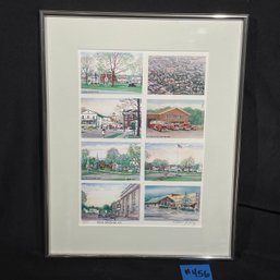 Scenes Of New Milford, CT Framed Print - Signed & Numbered