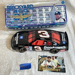 1995 Dale Earnhardt Brickyard 400 Champion 1:24 Scale NASCAR Diecast Car