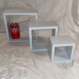 Set Of 3 Wall Mount Floating Shelves