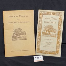 Forestry & Forest Trees Of Connecticut Vintage Booklets