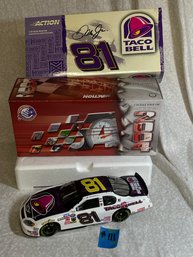 Dale Earnhardt Jr. #81 Taco Bell 2004 Monte Carlo 1:24 Scale Diecast NASCAR