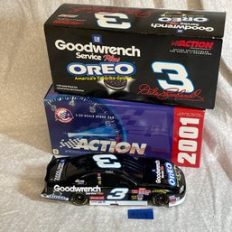 Dale Earnhardt #3 Oreo/GM Goodwrench 2001 Monte Carlo Blacked Out Window 1:24 NASCAR Diecast