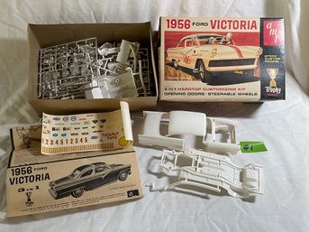 1956 Ford Victoria AMT Model Car Kit - Vintage