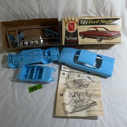 1960 Ford Starliner AMT Model Car Kit VINTAGE