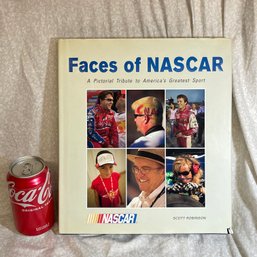 Faces Of NASCAR Pictorial Coffee Table Book - Racing History