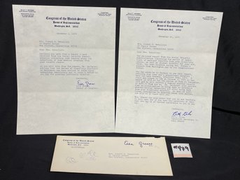 1974 Ella Grasso Signed Letter - Connecticut State Representative & Governor