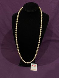 Kenneth Jay Lane K. J. L. Fancy Pearl Necklace - Vintage Costume Jewelry