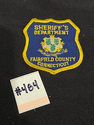 Vintage Fairfield County, Connecticut Sheriff's Department Uniform Patch